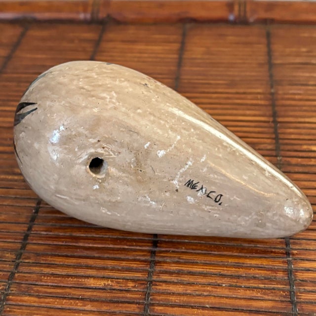 Blue Vintage Mexican Tonala Dove Bird For Sale - Image 8 of 9