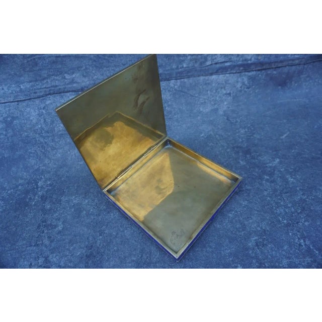 Mid 20th Century Mid 20th Century Salvador Terán Glass and Brass Box For Sale - Image 5 of 7