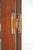 Brown Vintage Mirrored Back Wood Curio Vitrine Cabinet For Sale - Image 8 of 15