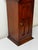 Mid-Century British Arts & Crafts Mahogany Indoor Post Box Cabinet, “Sentry Box” Form, Lock and Key Subject & Medium A...