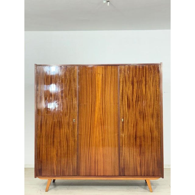 Wood Mid-Century Linen Cupboard, 1960s For Sale - Image 7 of 13