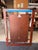 Contemporary Ralph Lauren Theodore Alexander Wood Frame Mirror With Leather Accents For Sale - Image 3 of 4