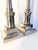 1980s Neoclassical Chromed Column Lamps, 1980s, Set of 2 For Sale - Image 5 of 10