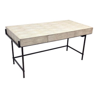 Lillian August for Hickory White Simone Shagreen Desk For Sale