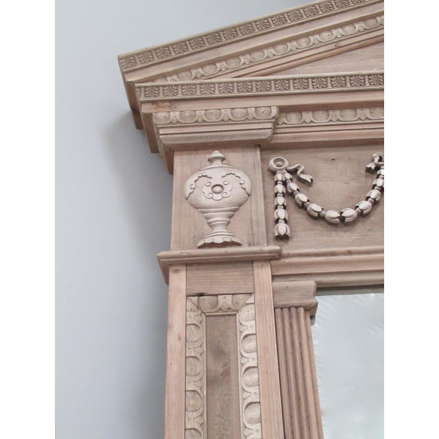 Restoration Hardware "Entablature" Floor Mirror Chairish