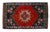 Textile 1970s Small Rug, Entryway Rug, Bath Mat, Kitchen Decor, Turkish Rug, Doormat 1'11" X 3'3" For Sale - Image 7 of 11