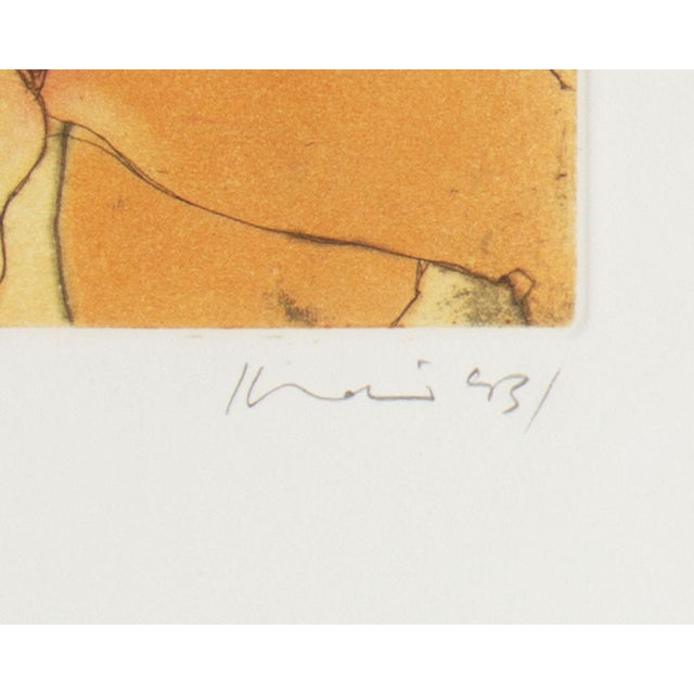 1993 Etching of Figures by Kurt Mair For Sale - Image 4 of 8