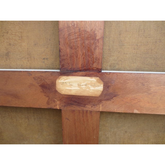 !8th Century Portrait of Noble Lady School Scottish/English Ramsey? For Sale - Image 12 of 15