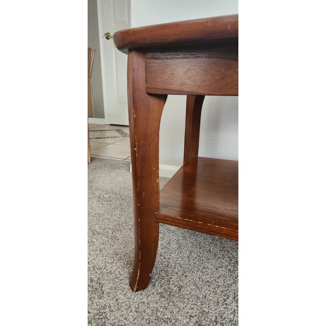Pottery Barn Chloe Coffee Table With Shelf Chairish