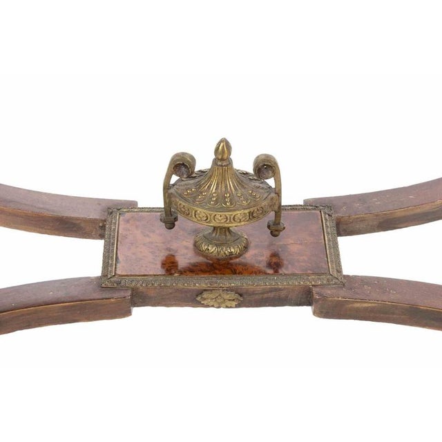 Brown Napoleon III Opening Side Table, Mid-19th Century For Sale - Image 8 of 12