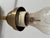 French Vintage Fredrick Ramond Semi-Flush Ceiling Light Fixture With French Vianne Glass Shade For Sale - Image 3 of 4
