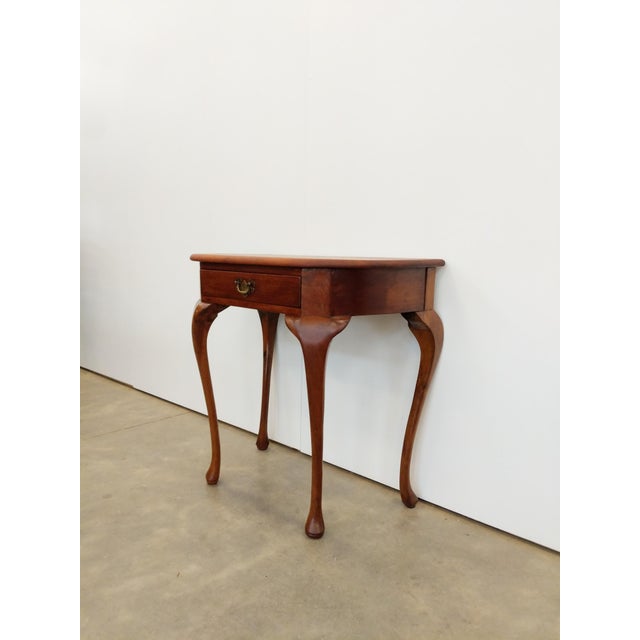 Antique Queen Anne Style Hall Table For Sale - Image 4 of 6