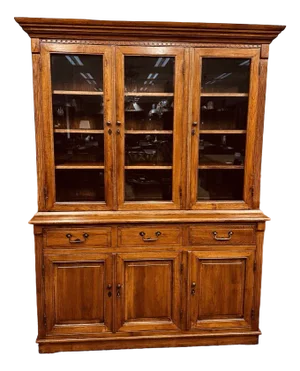 Vintage English Rustic Cabinet