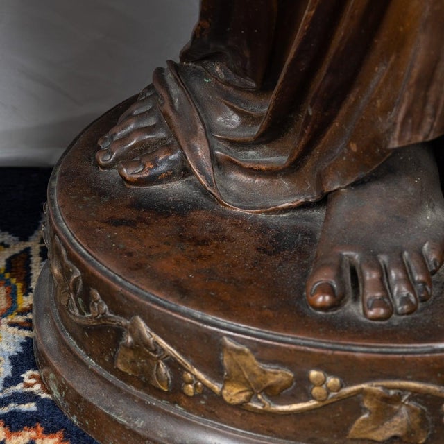 J. L. Maillet, Figurative Sculptures, Late 1800s, Bronzes, Set of 2 For Sale - Image 3 of 18