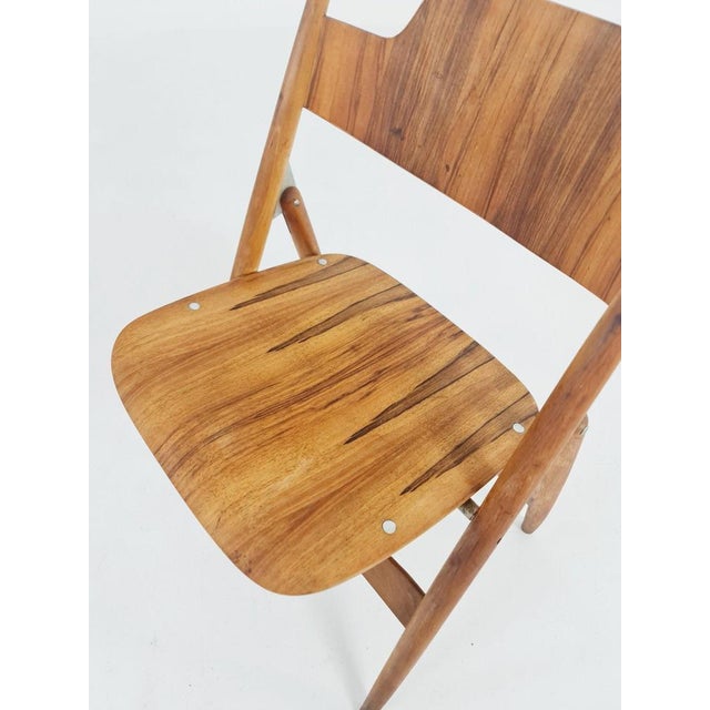 Austrian Folding Chair by Egon Eiermann for Wilde & Spieth, 1950s For Sale - Image 3 of 9