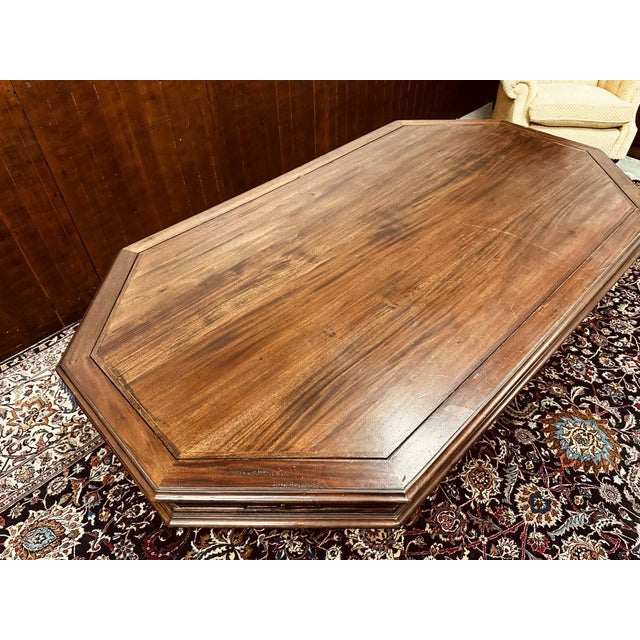 English Teak Meeting Table For Sale - Image 14 of 17