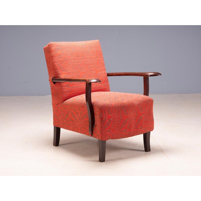 1950s Vintage Lounge Chairs, Czechoslovakia, 1950s, Set of 2 For Sale - Image 5 of 9