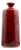 Cinnabar Red Shigaraki Bottle Vase Atsushi Yuba, Japan, 1980s For Sale
