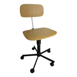 1990s Vintage Danish Swivel Office Chair For Sale