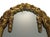 Wood Art-Deco French Mirror in Gilt Carved Wooden Frame with Geometric Floral Design, 1930s For Sale - Image 7 of 8