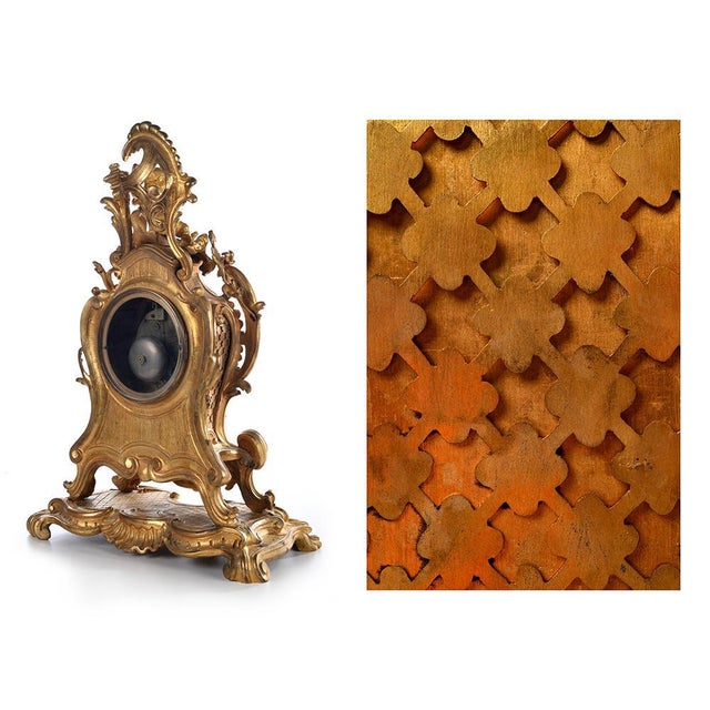 Louis XV Style Clock For Sale - Image 4 of 13