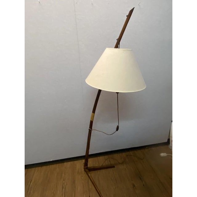 Vintage Dornstab Floor Lamp by A. Pöll for J.T. Kalmar, Vienna, Austria For Sale - Image 5 of 18