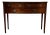 Vintage Federal Hepplewhite Style Inlaid Mahogany Serpentine Sideboard For Sale