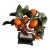 Mid 20th Century Vintage Chinese Bonsai/ Jade Tree With Mandarin Orange Fruit For Sale