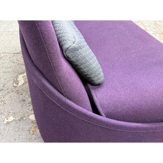 Purple Patricia Urquiola for Coalesse/Steelcase Hosu Lounge Sofa For Sale - Image 8 of 12