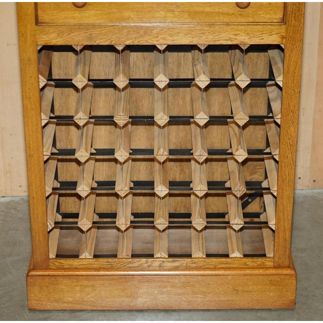 Wine Bottle Rack Sideboard with Drawer For Sale - Image 3 of 18