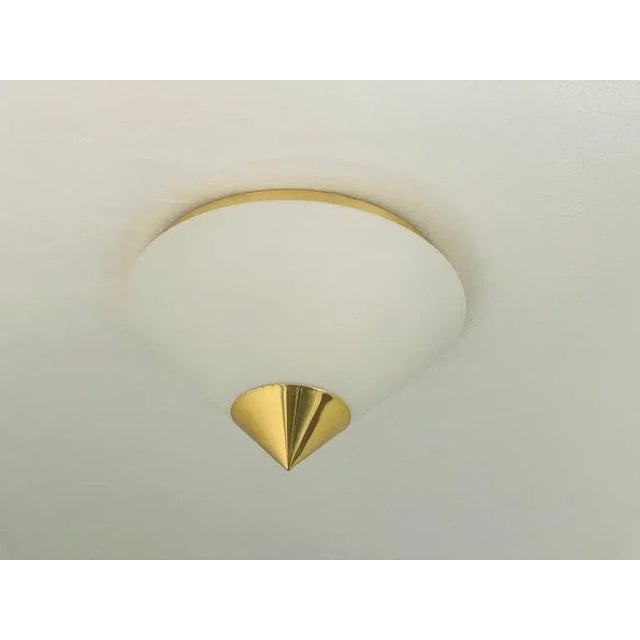 Pair of 1990s Jt Kalmar High Style Flush Lights For Sale - Image 12 of 13