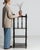 Black 19th Century French Black Patinated Napoleon III Etagere France 1th Century For Sale - Image 8 of 14