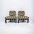 1980s Mid-Century Delicate Slipper Chairs For Sale - Image 5 of 5