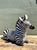 Ceramic Vintage Italian Glazed Ceramic Zebra For Sale - Image 7 of 12