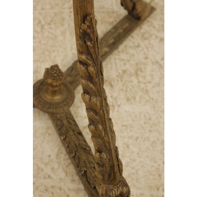 Vintage Bronze Art Nouveau Floor Lamp For Sale - Image 14 of 15