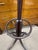 Antique Rattan Coat Hanger Stand, Dark Finish, 75" Tall For Sale - Image 4 of 6
