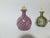 Red Set of 3 Murano Glass Perfume Bottles For Sale - Image 8 of 10