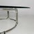 Silver Italian Modern Coffee Table in Steel and Glass, 1970s For Sale - Image 8 of 13
