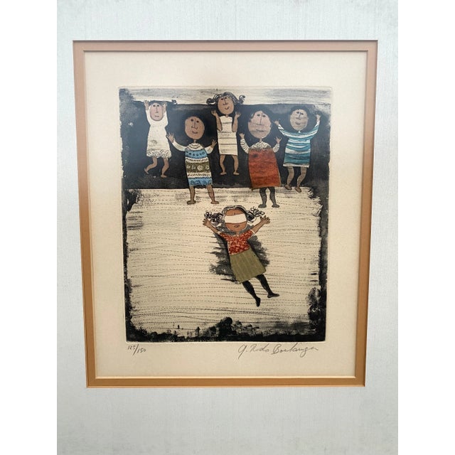 Paper 1960s Graciela Rodo Boulanger Signed Color Lithograph 125/150 For Sale - Image 7 of 8