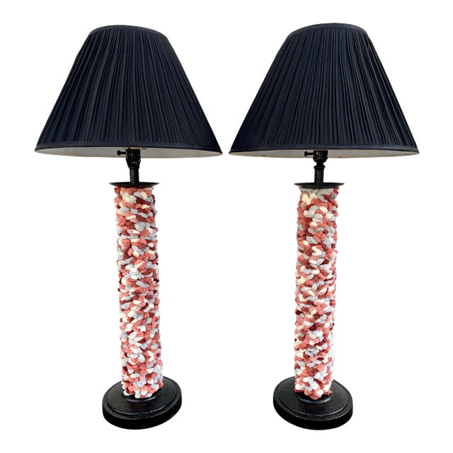 Tall Pom Pom Lamps For Sale