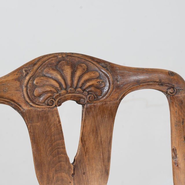 Mid 18th Century Pair, 18th Century Swedish Baroque Armchairs For Sale - Image 5 of 16