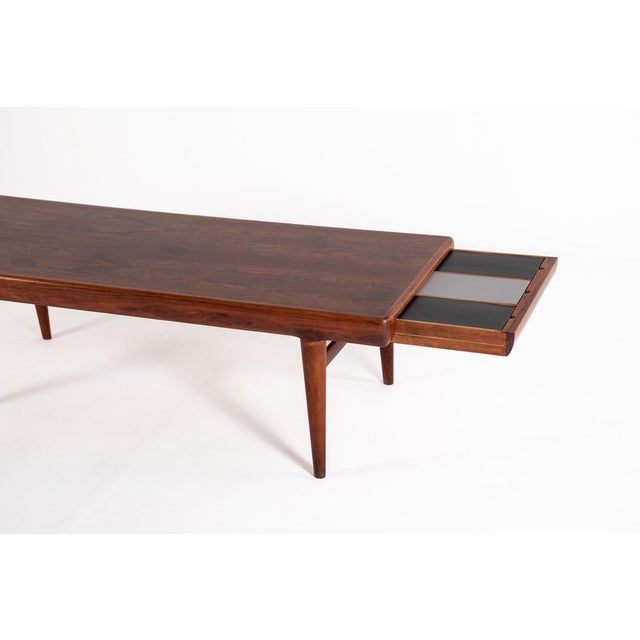 Vintage Rosewood Coffee Table by Johannes Andersen for CFC Silkeborg, 1960s For Sale - Image 11 of 18