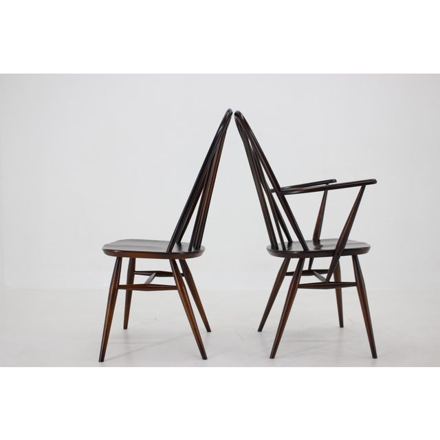 Beech Dining Chairs, Denmark, 1960s, Set of 6 For Sale - Image 6 of 16