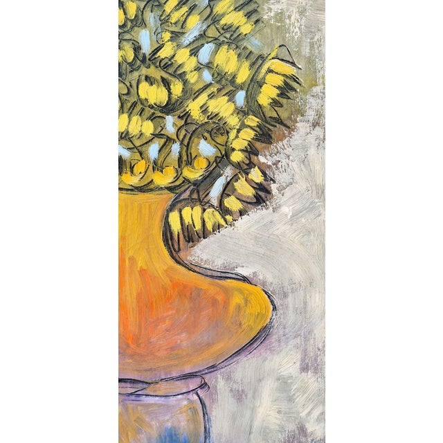 Paolo Da San Lorenzo, Vase, 2006, Oil on Canvas For Sale - Image 4 of 13