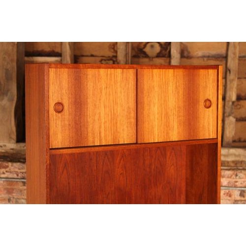 Mid-Century Modern Danish Teak Bookcase, 1960s For Sale - Image 9 of 12