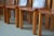 Wood Solid Elm & Leather Chairs by Roland Haeusler, Set of 4 For Sale - Image 7 of 18