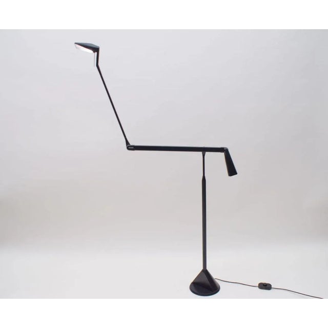 The Zelig floor lamp was designed by Walter Monici for Lumina. The lamp consists of two single arms and a counterweight,...