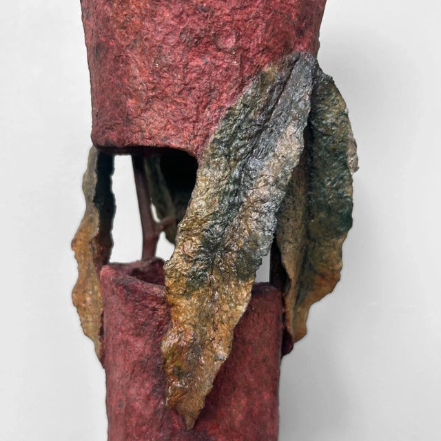 Vintage Sculptural Vase, 1970s For Sale - Image 11 of 16