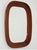 Danish Wall Mirror in Mahogany, 1950s For Sale - Image 10 of 10