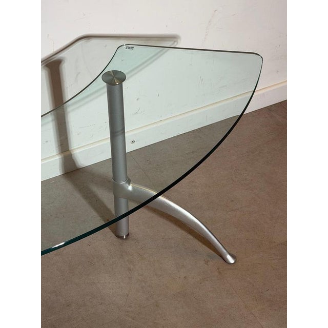 Glass Side Table from Rolf Benz For Sale - Image 3 of 4